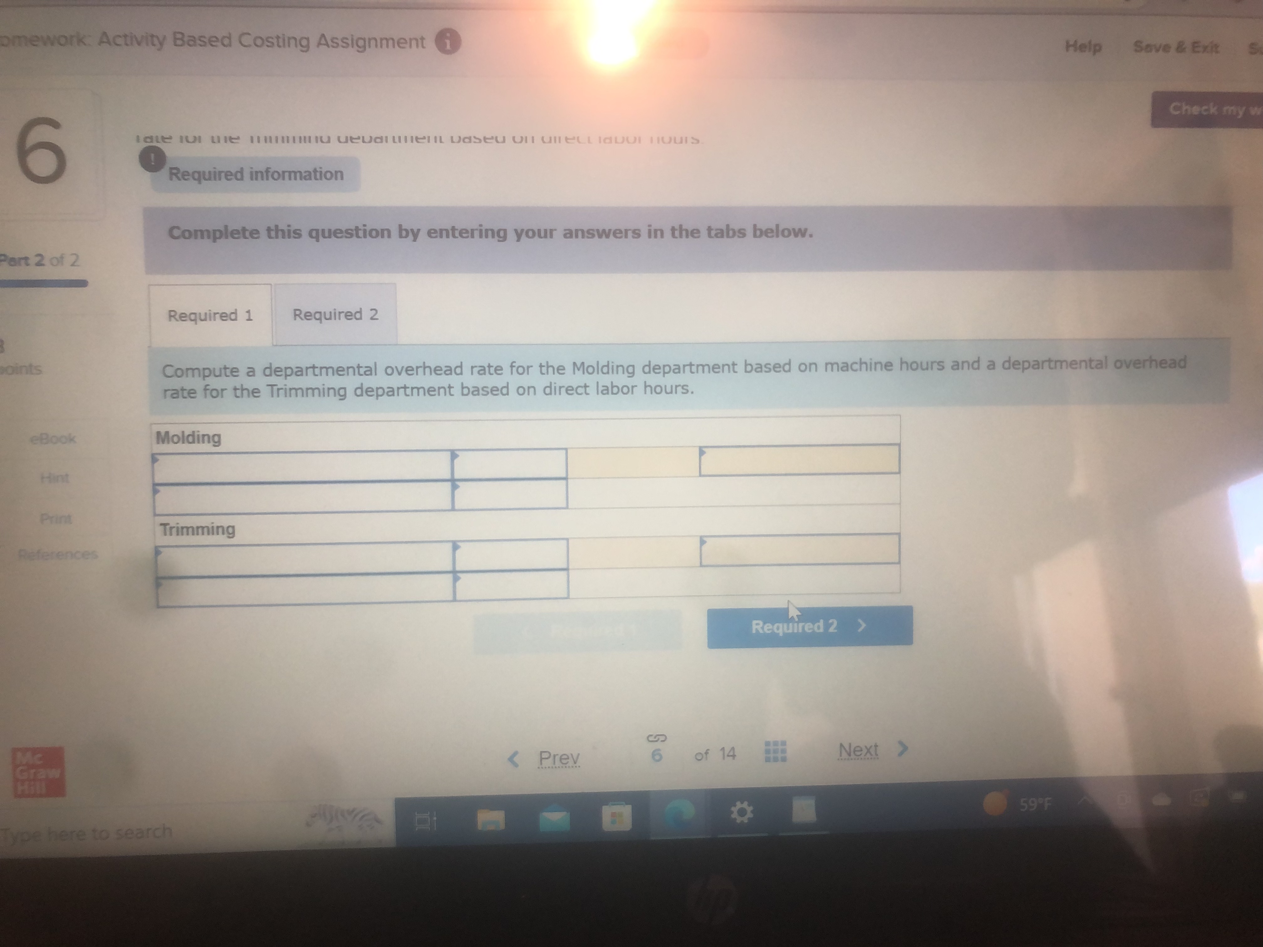 get gross profit per unit. (A negative gross profit should be indicated