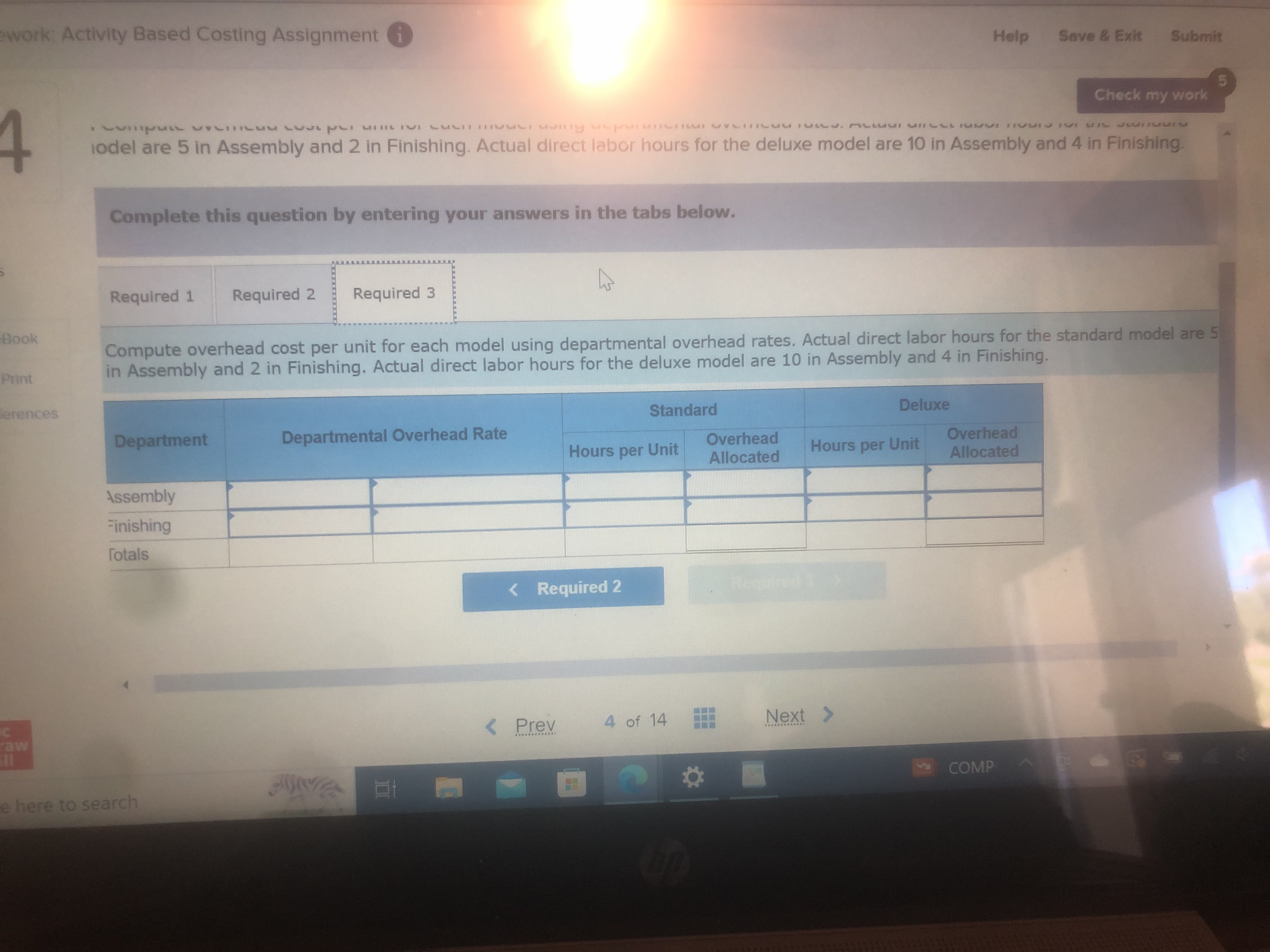 28 Deluxe $ 33 Gross profit per unit: Selling price Product cost