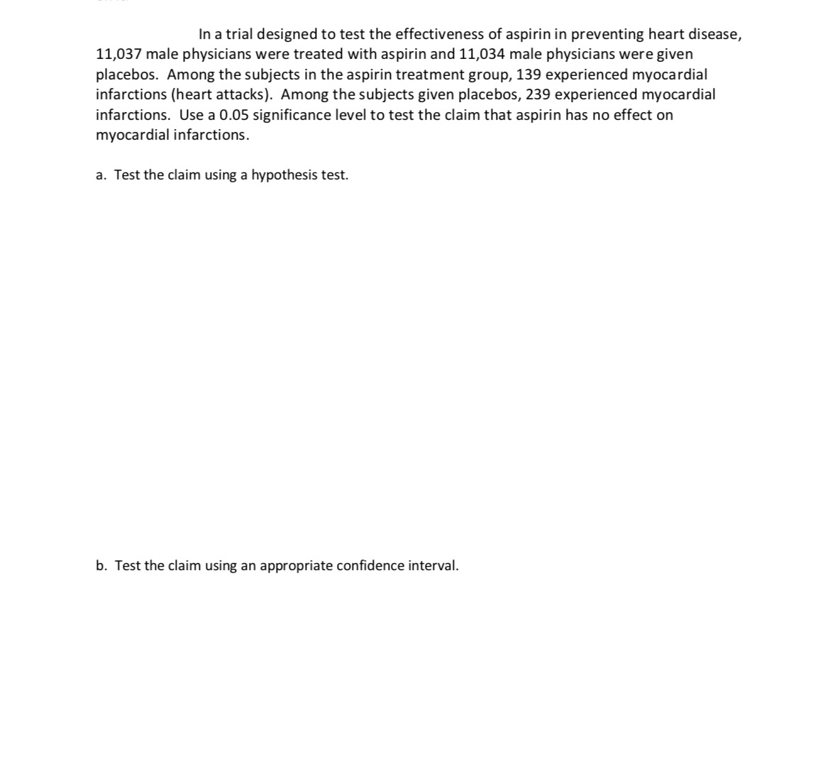 need help with statistics homework problem, the problem uses stats formulas and