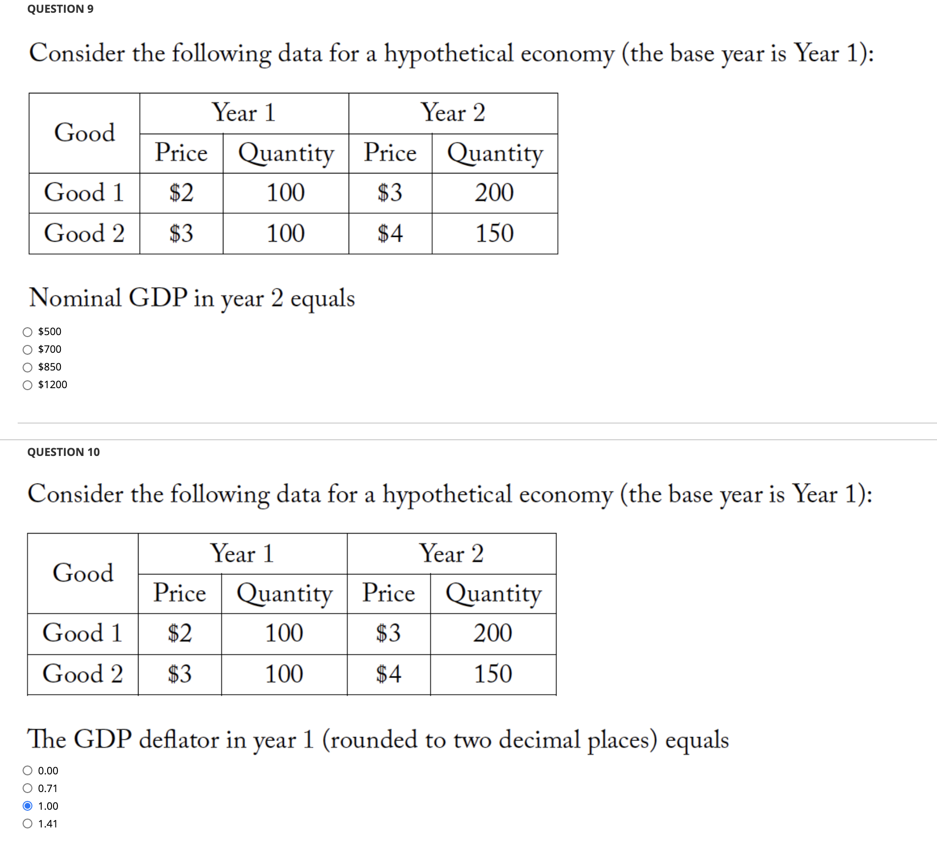 Macroeconomic help. please show work so i can see how to do