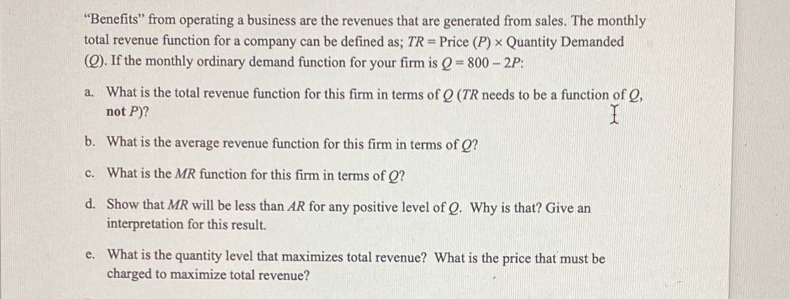 Looking fir this problem thank you "Benefits" from operating a business are