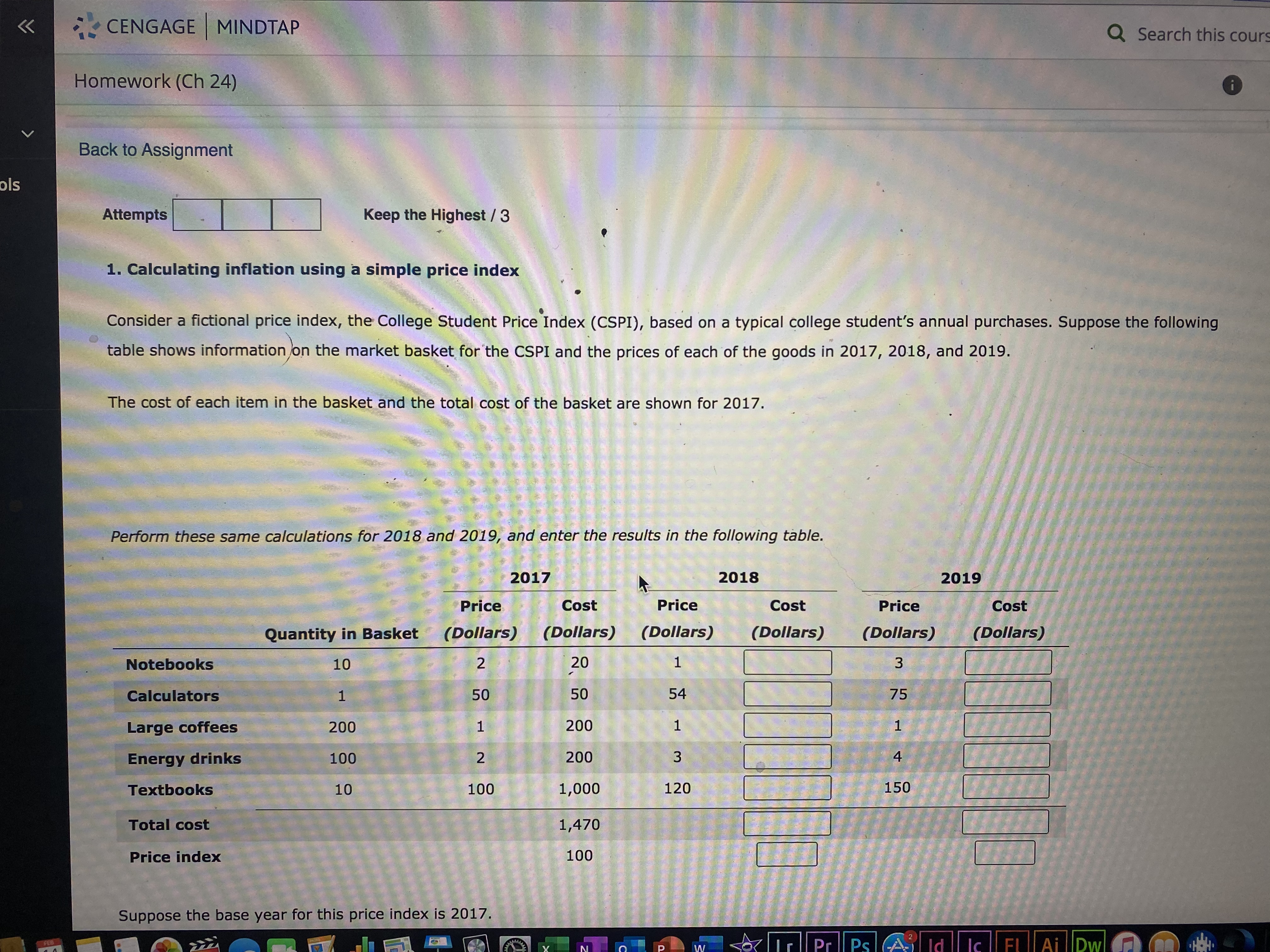 CENGAGE I MINDTAP Homework (Ch 24) Back to Assignment Attempts Q Search