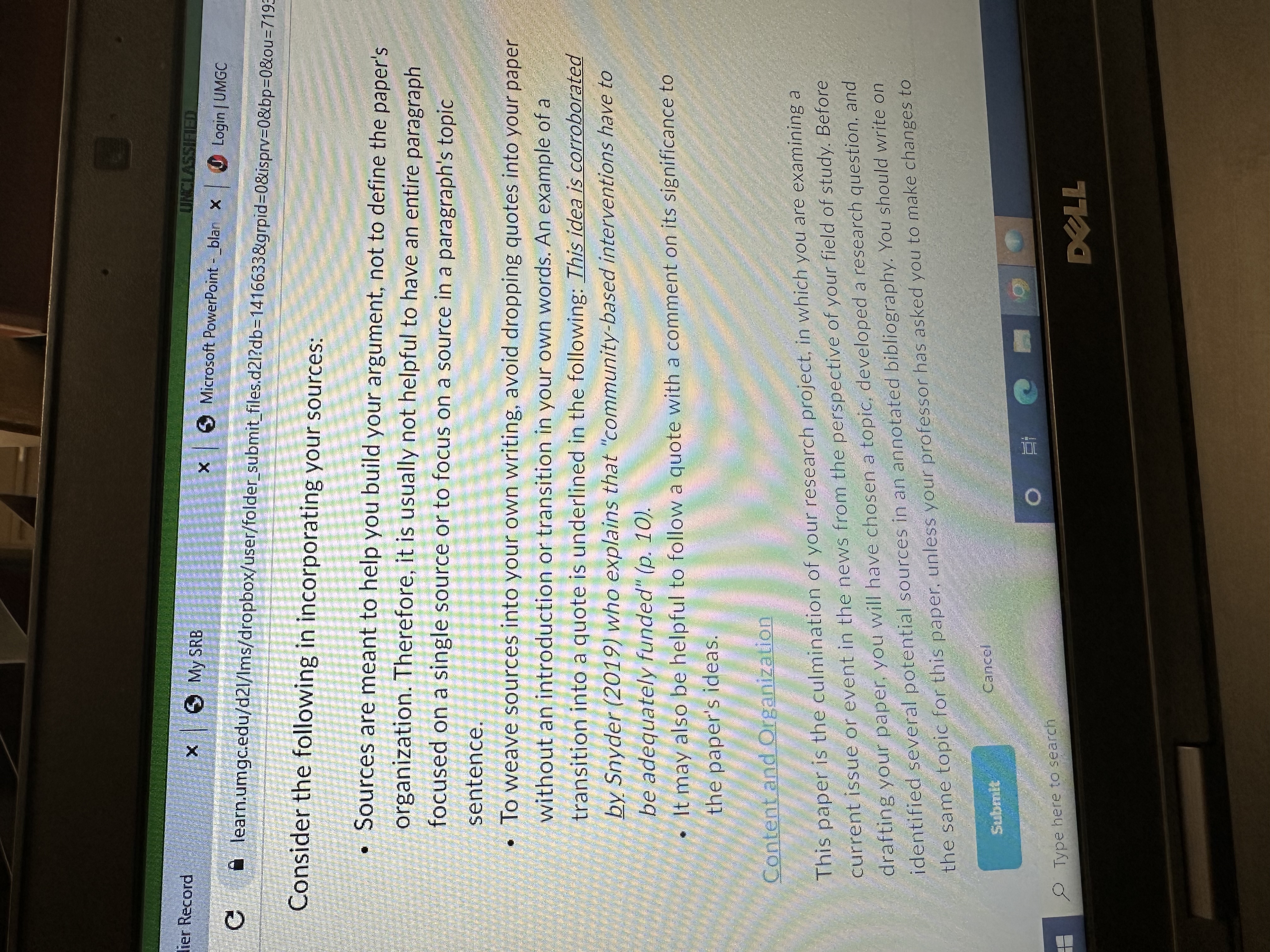 with topic sentences and use transitions as needed. This is where you