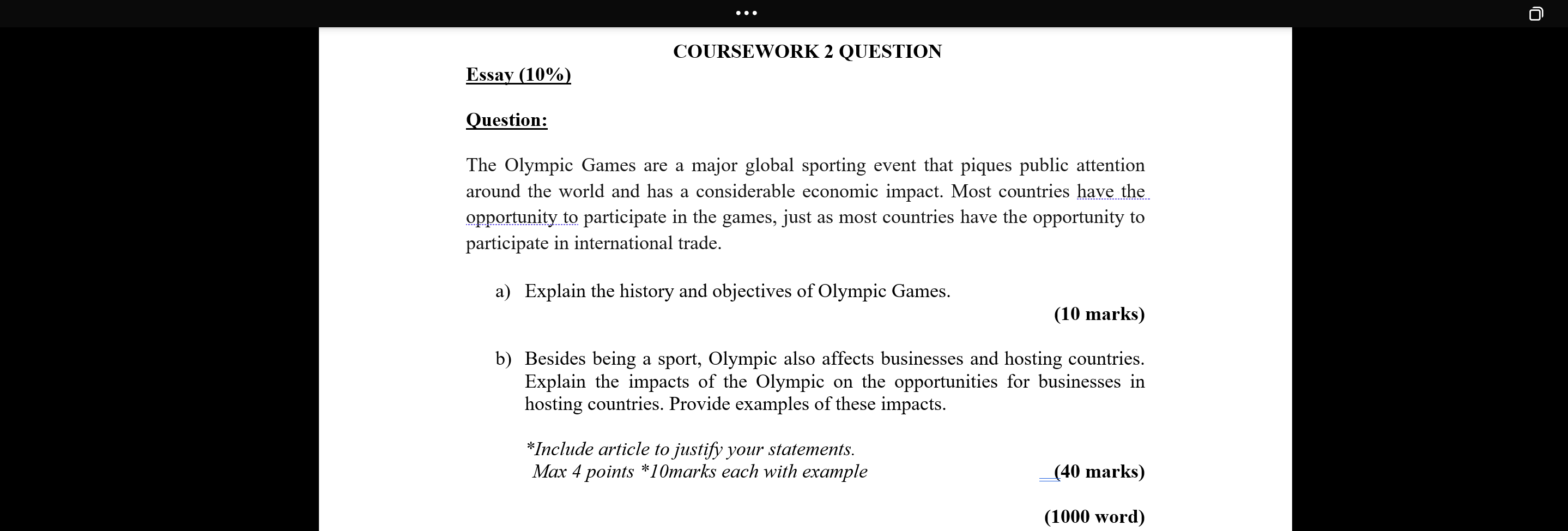 are a major global sporting event that piques public attention around the