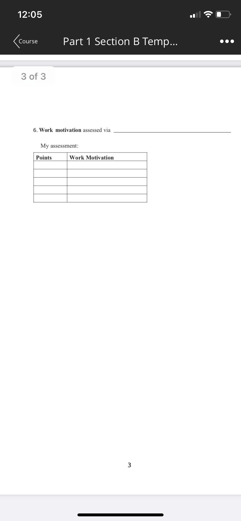 develop a point system for that factor. A common approach to performing