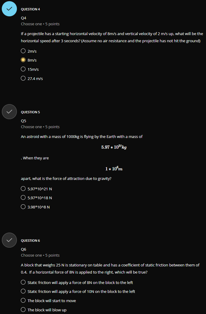 the following is not a vector? O Velocity Weight O Friction O