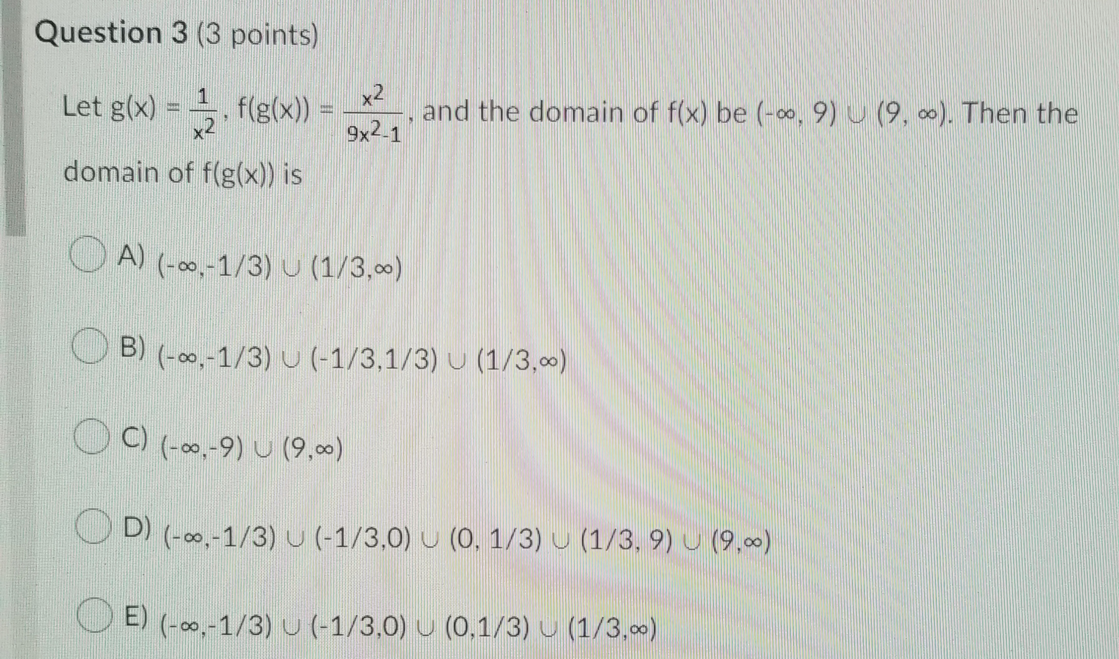 L. then lim if(x) x Pa x pa O A) True OB)