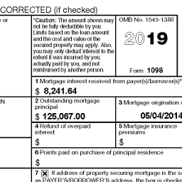 This is an example of a tax return , I need