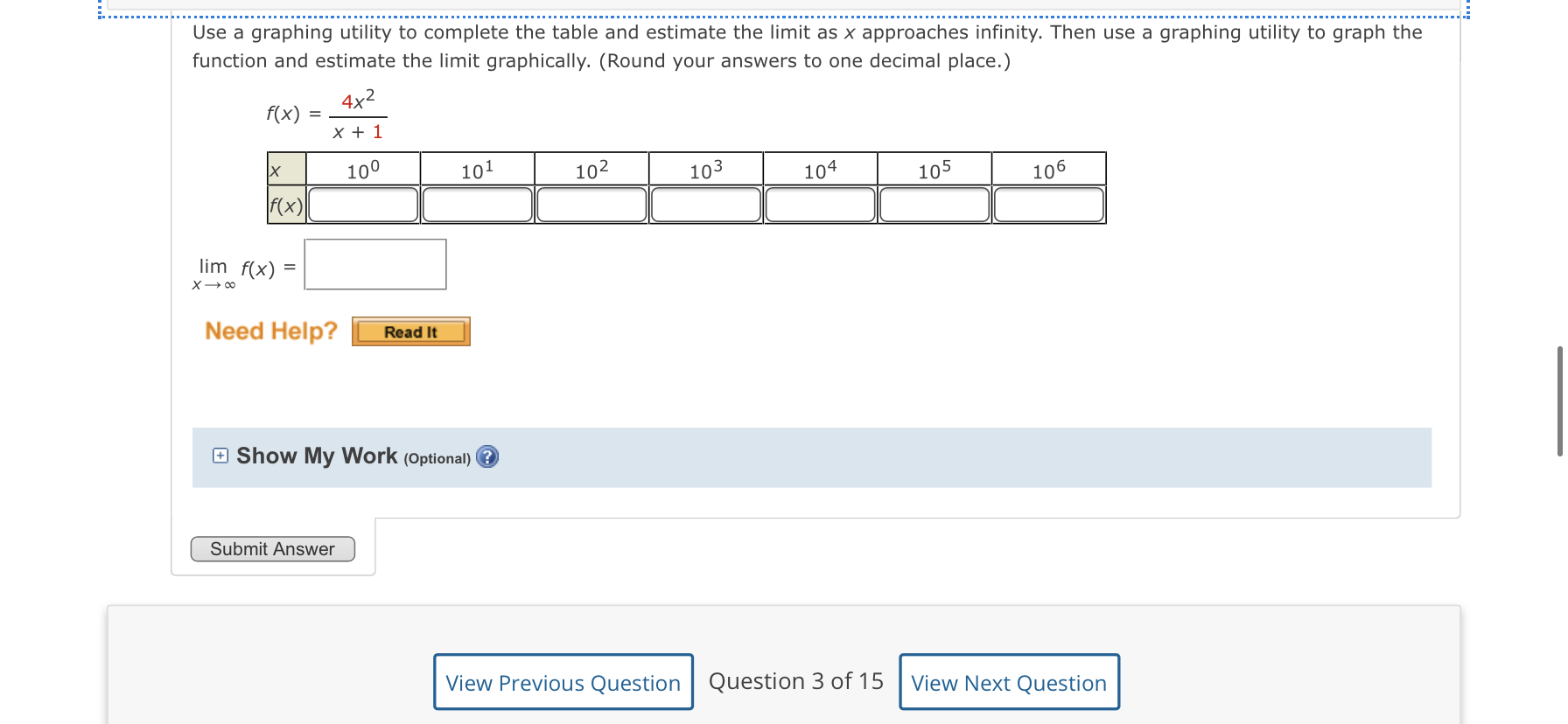 hard time. Tutorial Exercise A manufacturer has determined that the total cost