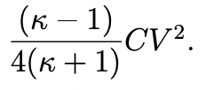 Two C capacitors are connected in series to a V voltage battery