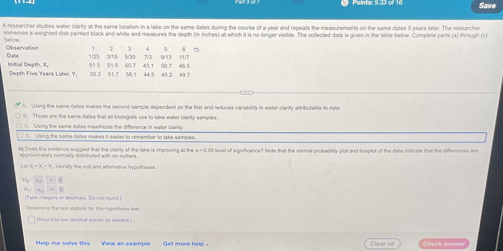 determine test statisticP valueIf we should reject box plotdoes the evidence support