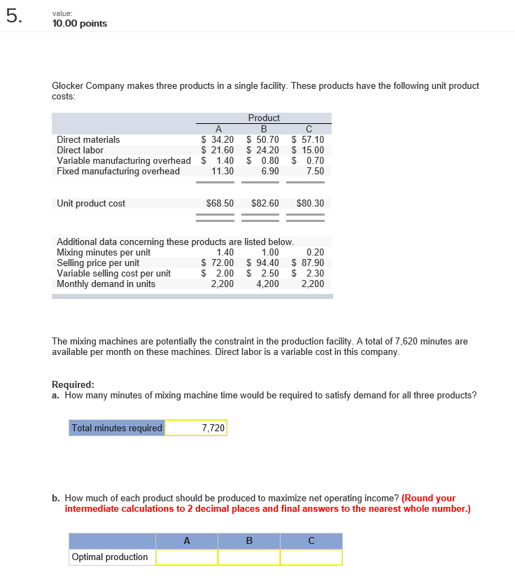 This is a Three part problem. HOWEVER, I got part A right