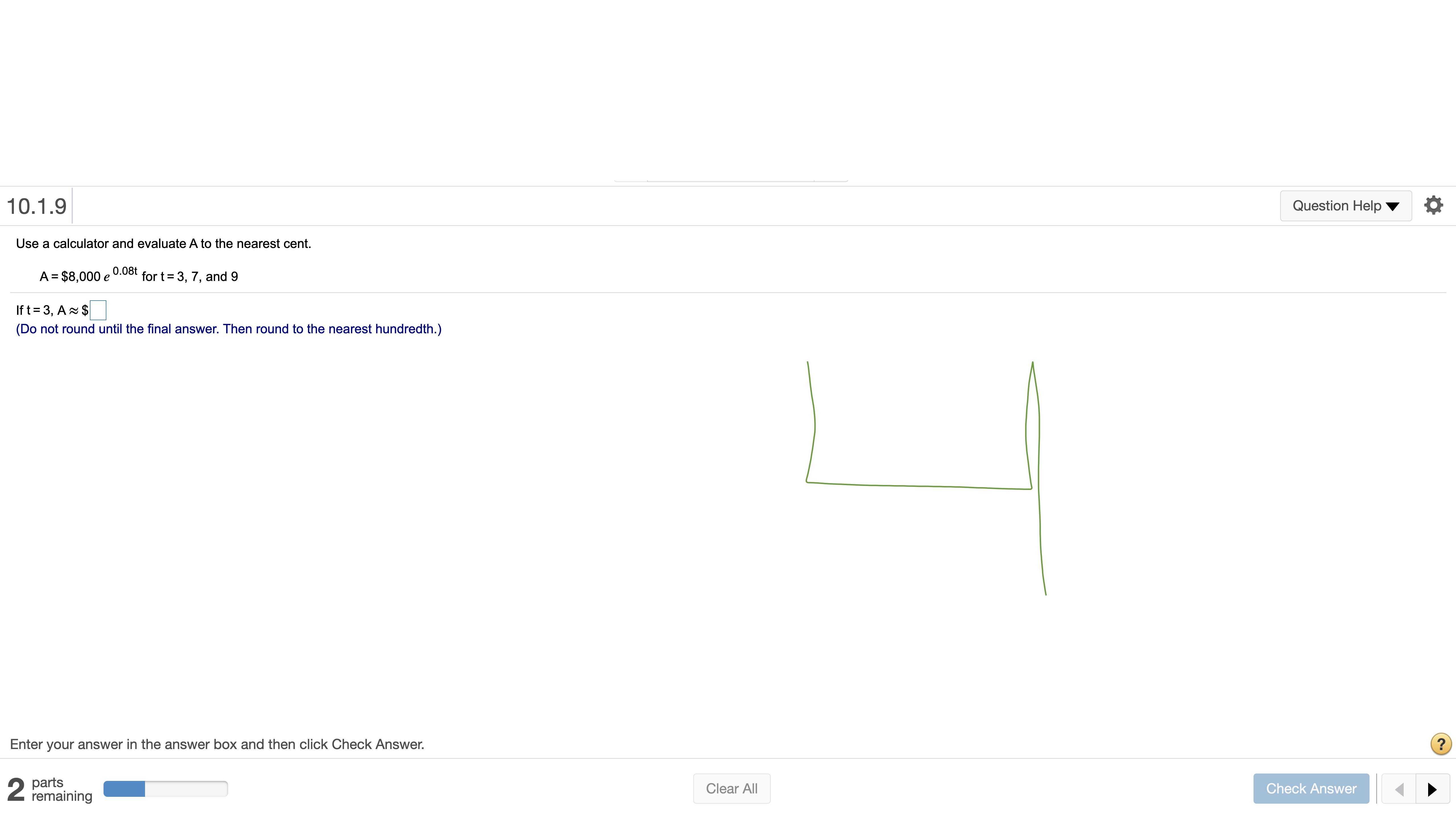 Simplify Ax (B) What does the quantity in part (A) approach as