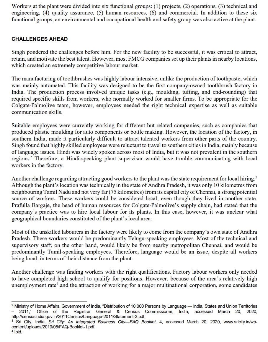 @ 2020, Ivey Business School Foundation Version: 2020-05-06 On March 2012, Aditya