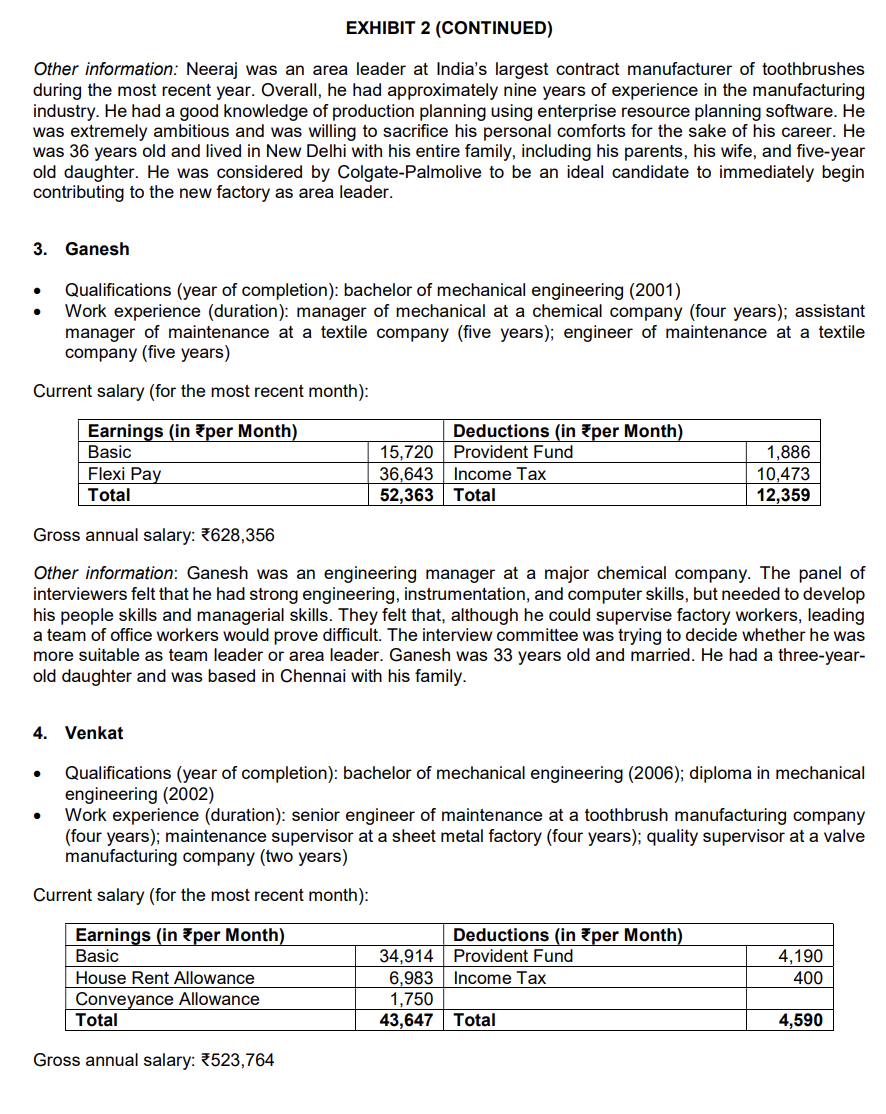 hiring process could be completed. Singh knew that the decision had ramifications