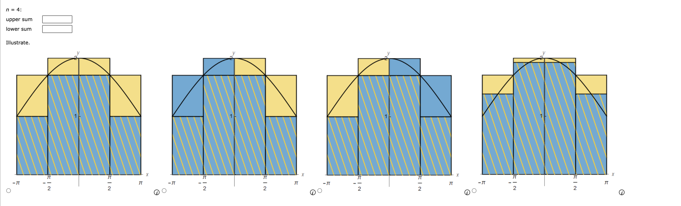 and 6. Illustrate each case with a sketch similar to the gure