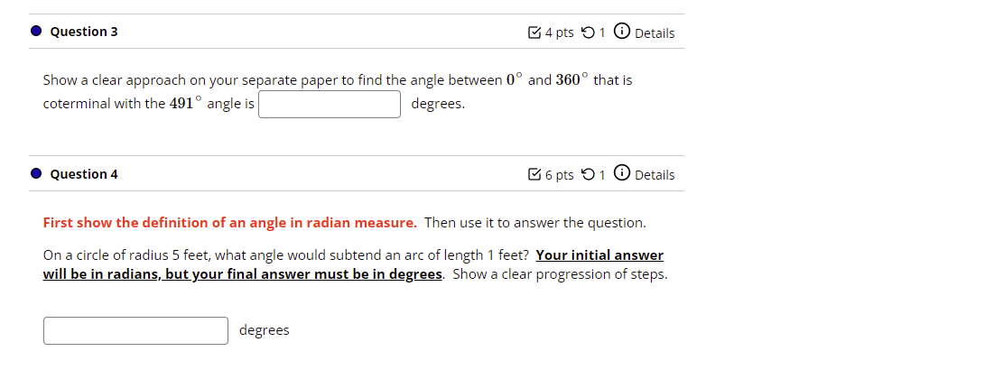 Please answer these two. Please note that these are for precalculus 0