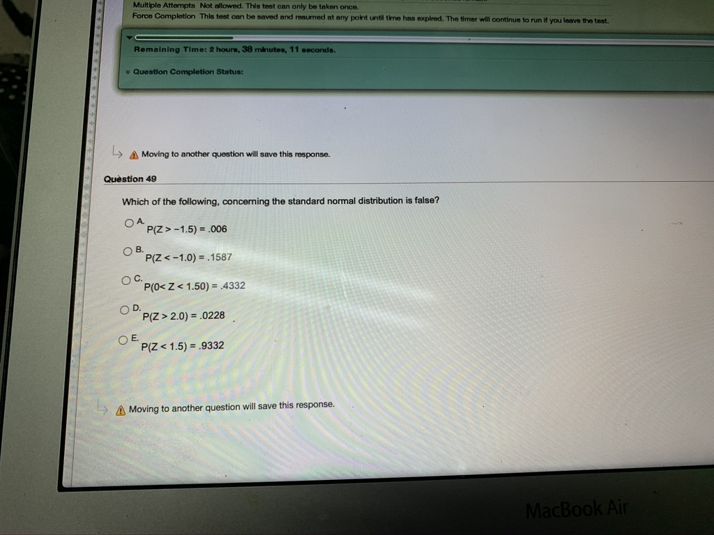 sample size n is large, then the sampling distribution of the sample