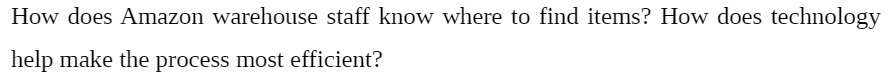 technology help make the process most efficient?