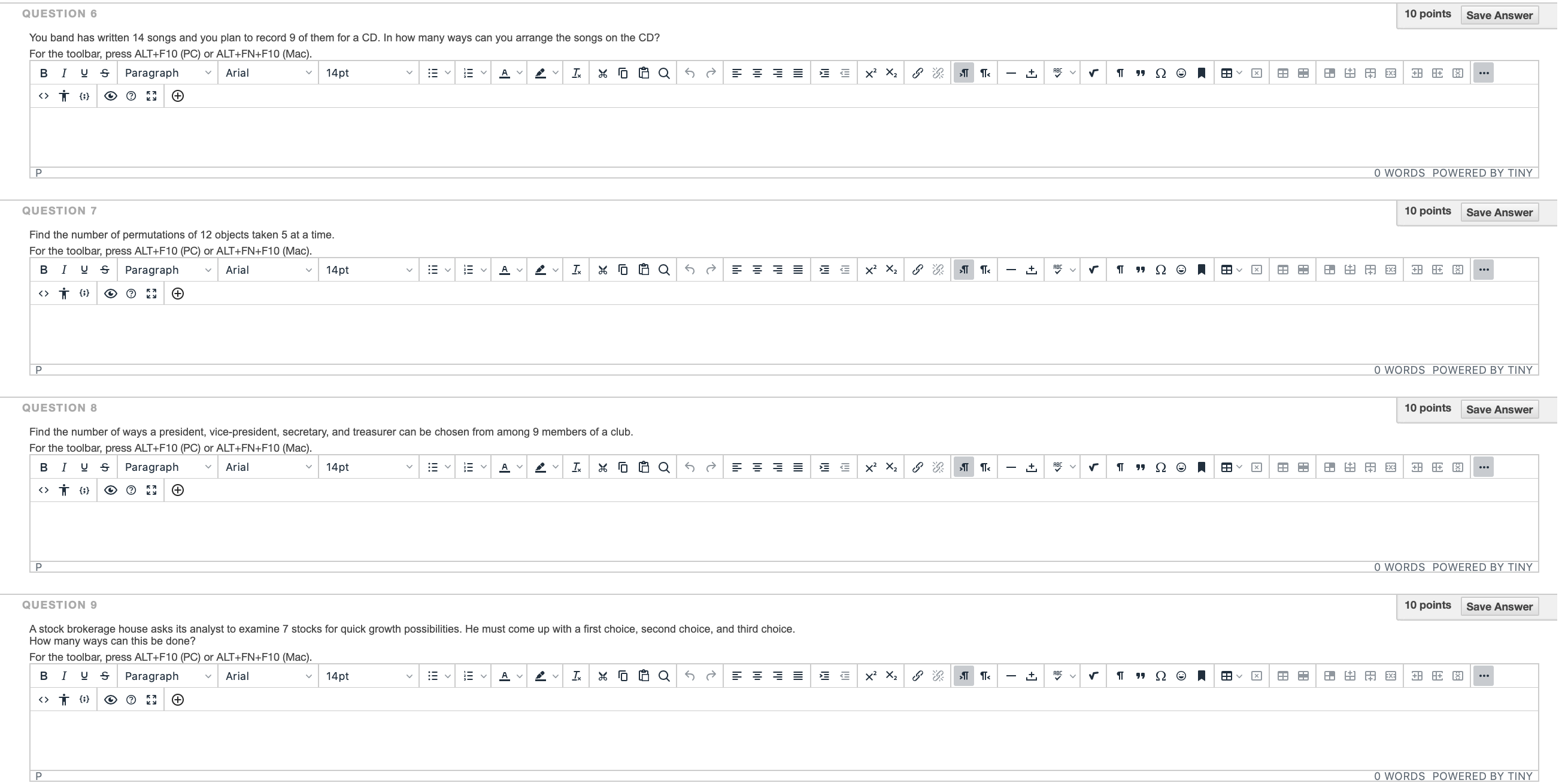 of deliveries by the end of the day. a. Find the number