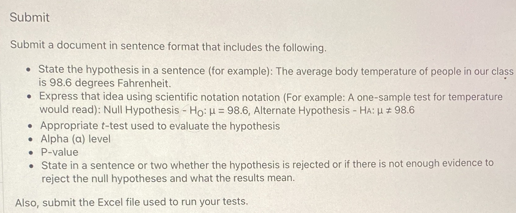 Please help! Thank you Submit Submit a document in sentence format that