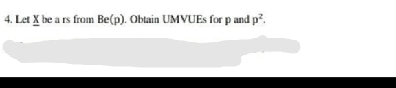 This is in Parametric Inferential Statistics. Answer what is required . Provide