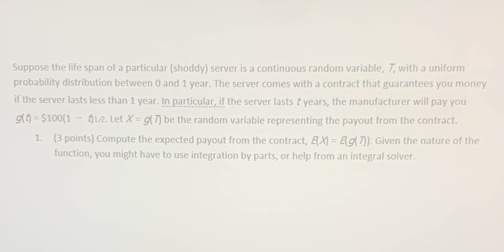 Please provide steps and explanations for how you solved this problem. Suppose