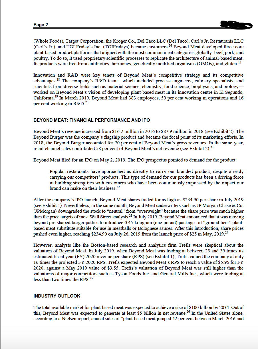 Meat developed three core plantbased product platforms that aligned with the most