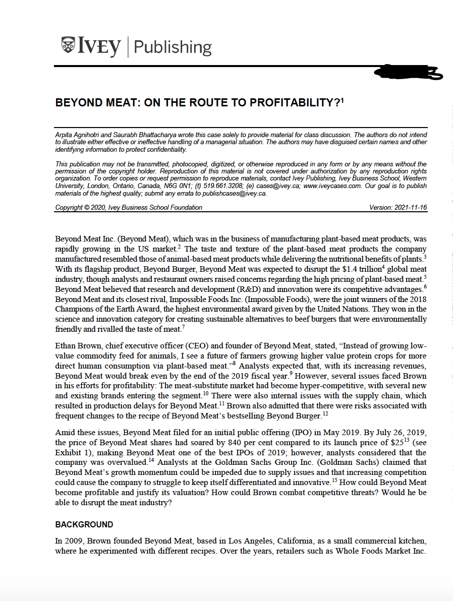 common meat categories globally: beef, pork, and poultry. To do so, it