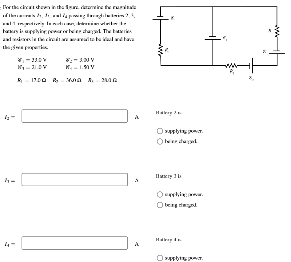 E W If each resistor has a resistance R = 34.3 9.,