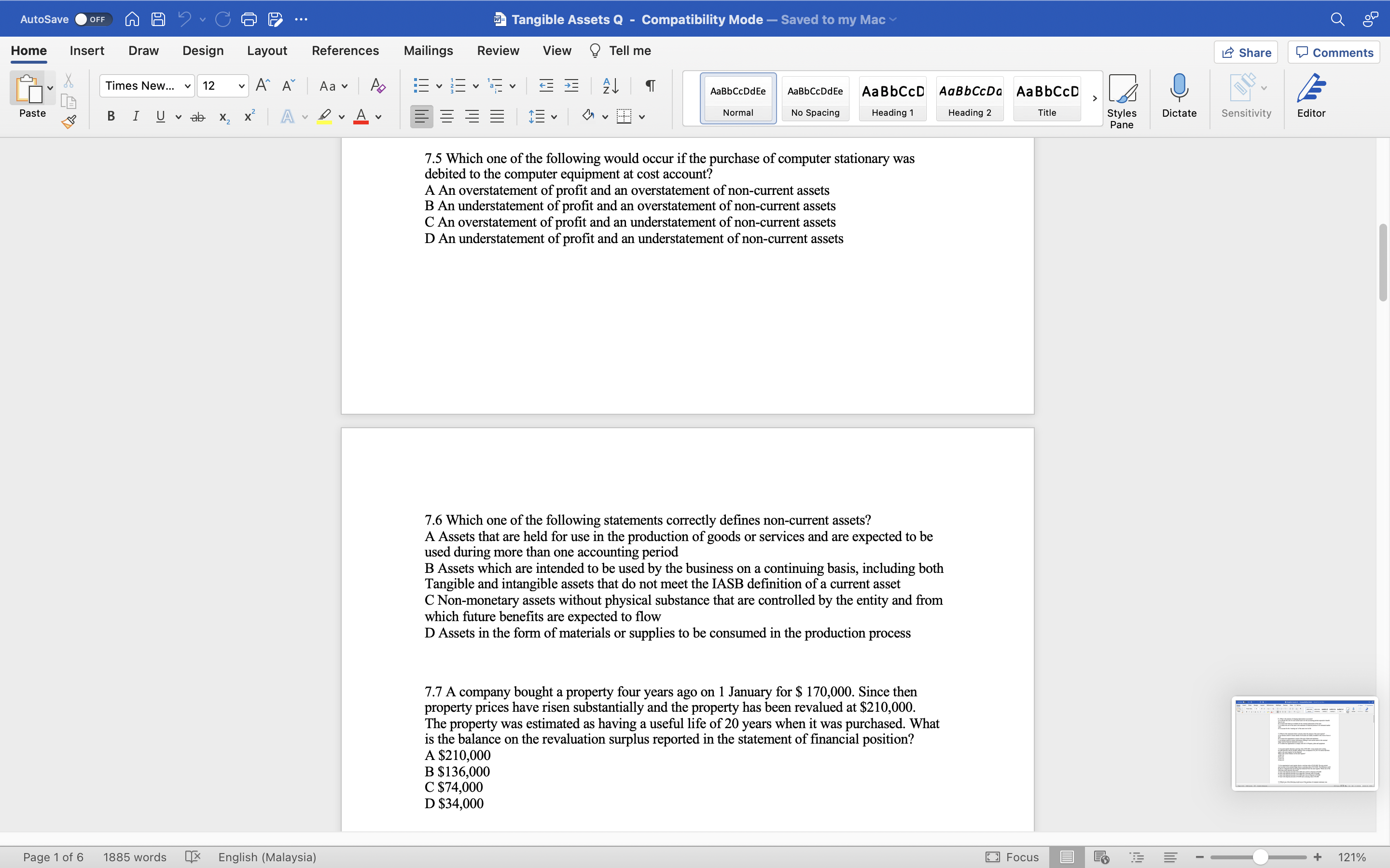 Spacing Heading 2 BIgvabxzx' [7.1 What is the purpose of charging depreciation