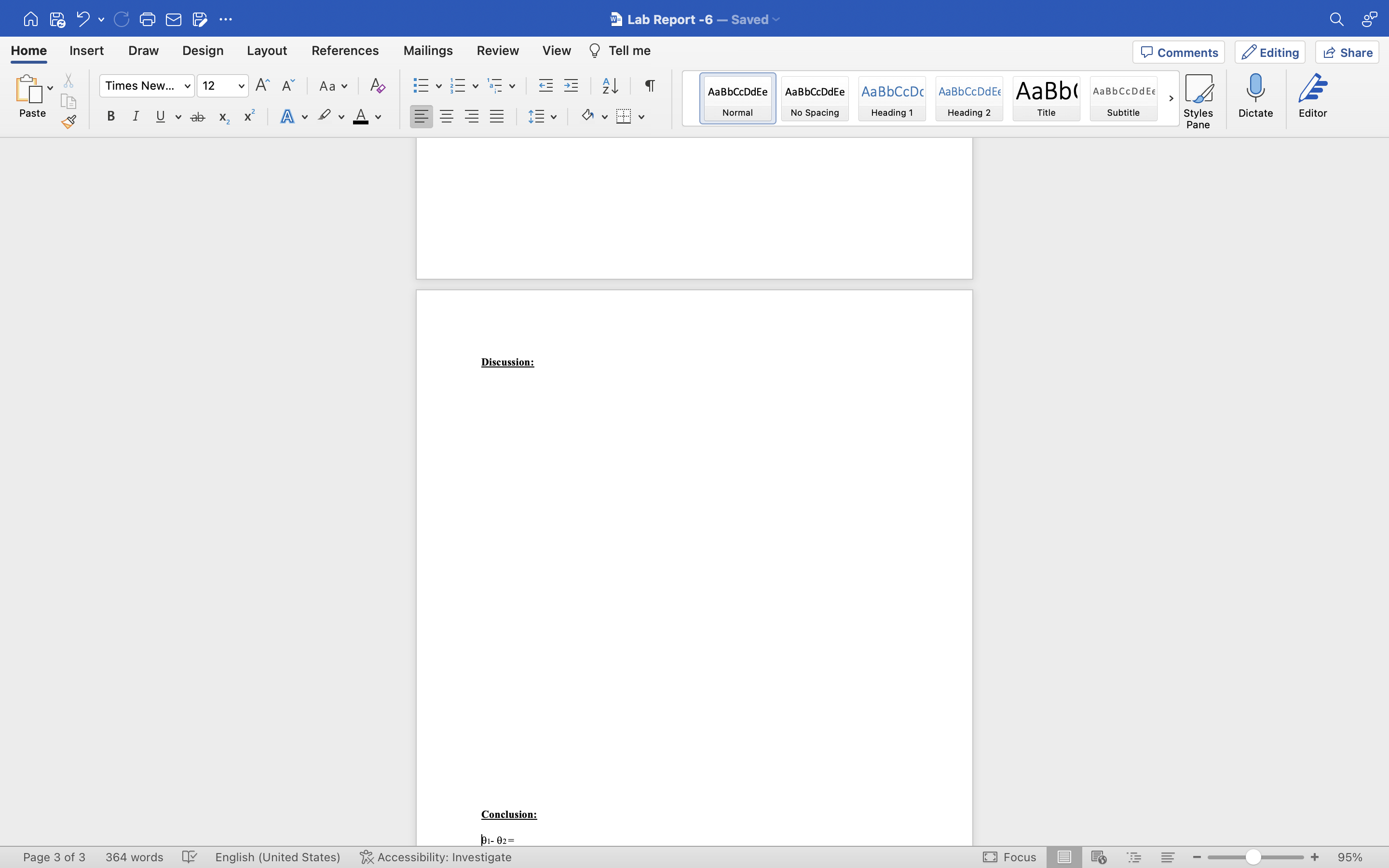 Dictate Editor Pane Experiment#6: Laws of Reflection Name: Introduction: The processes of