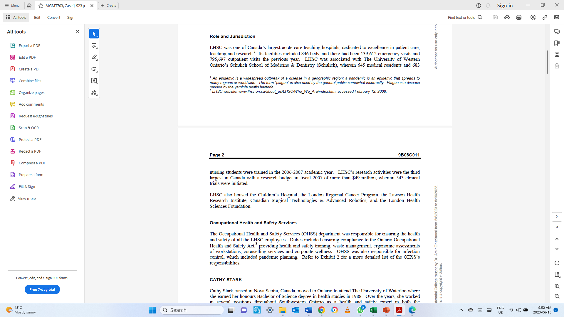 or transmittal without its written permission. Reproduction of this material is not