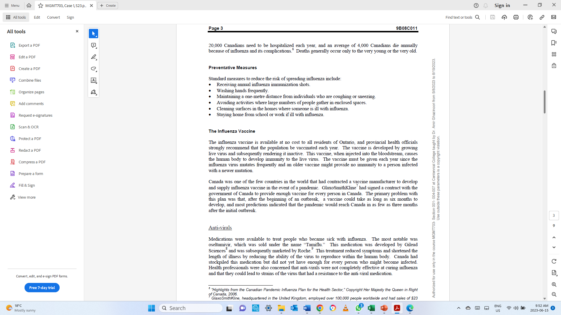 request permission to Redact a PDF reproduce materials, contact Ivey Publishing, Ivey