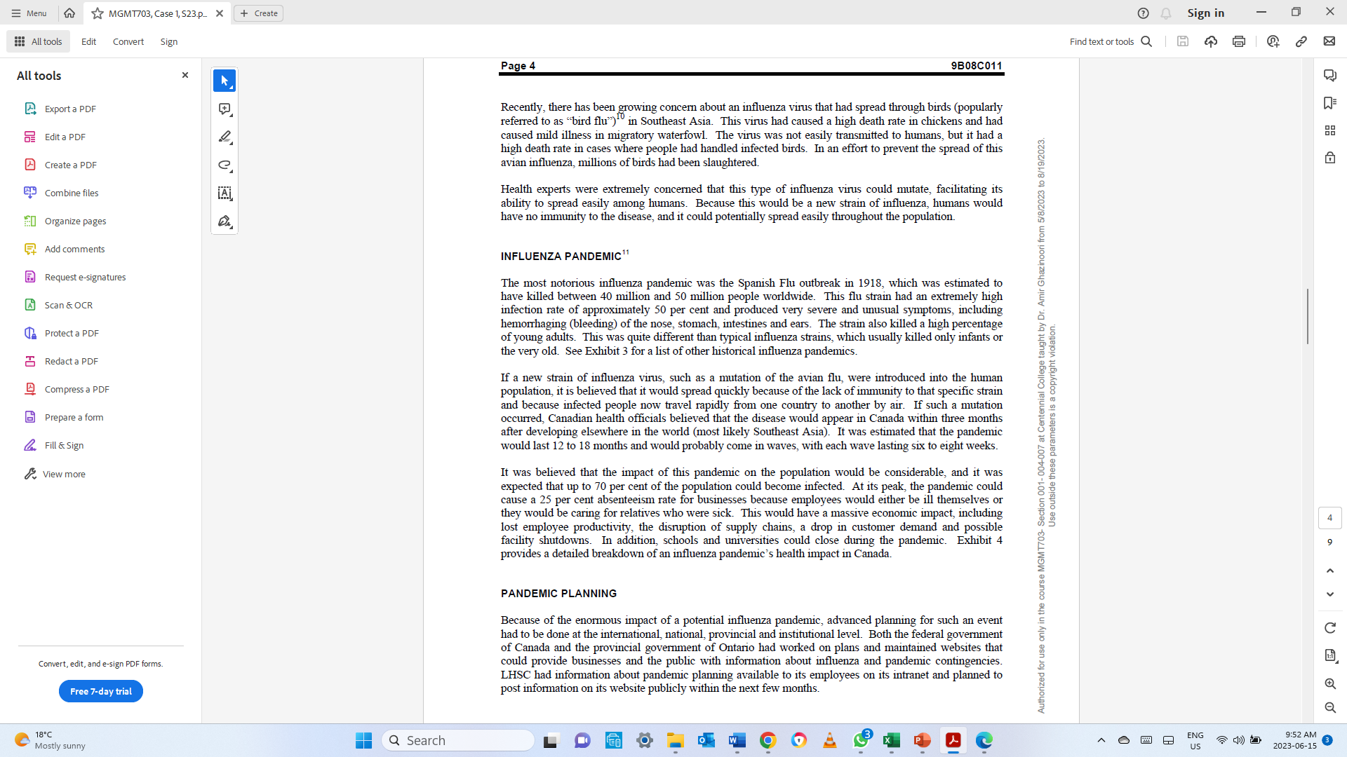 Management Services, clo Richard Ivey School of Business, The University of Western