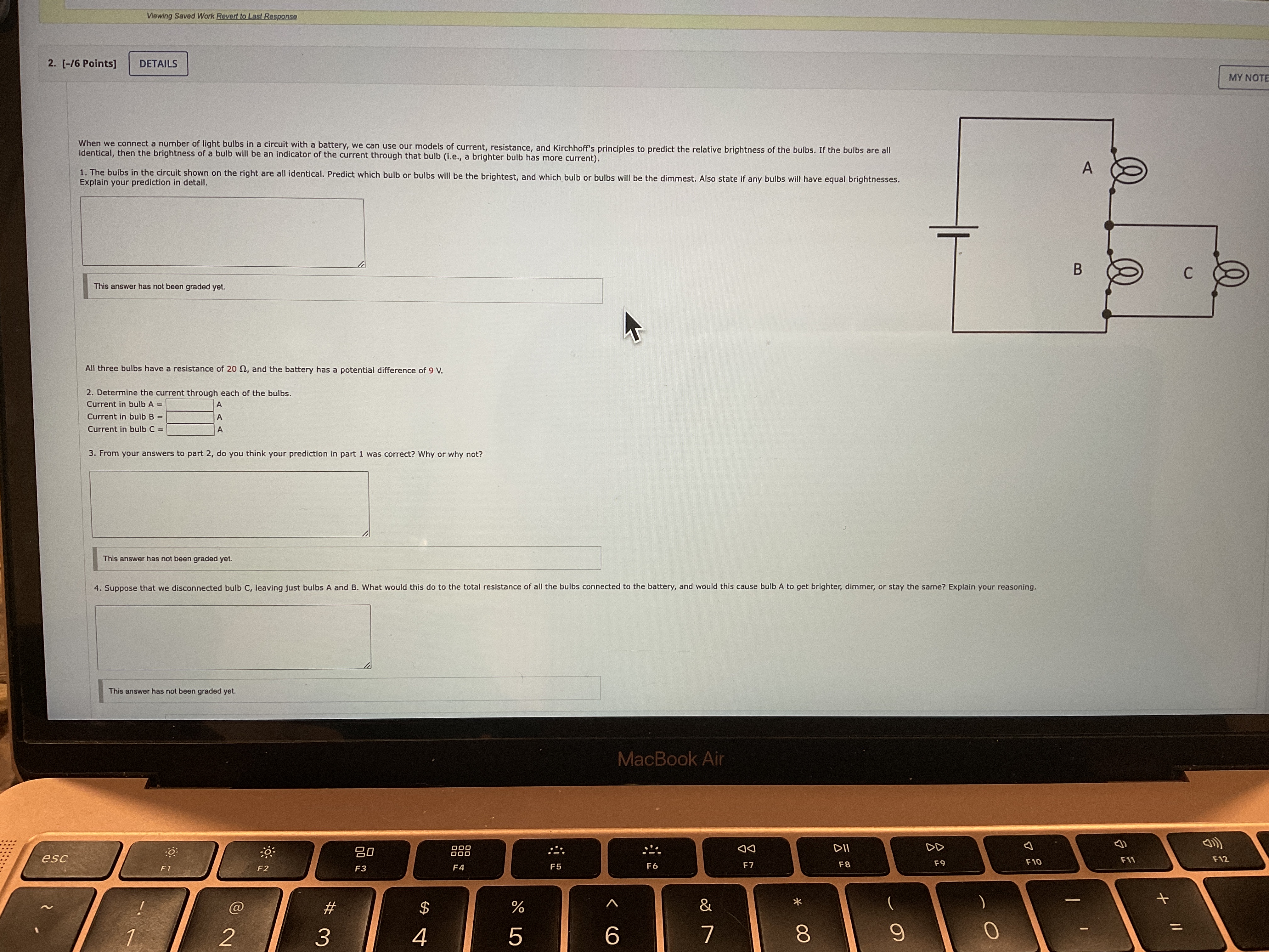 circuit with a battery, we can use our models of current, resistance,