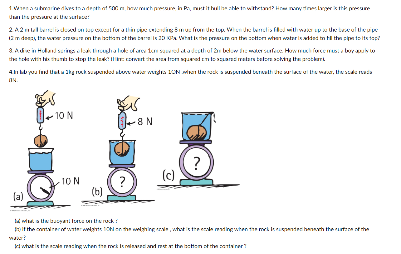 Please, do not forget to SHOW ALL YOUR WORK and Calculations and