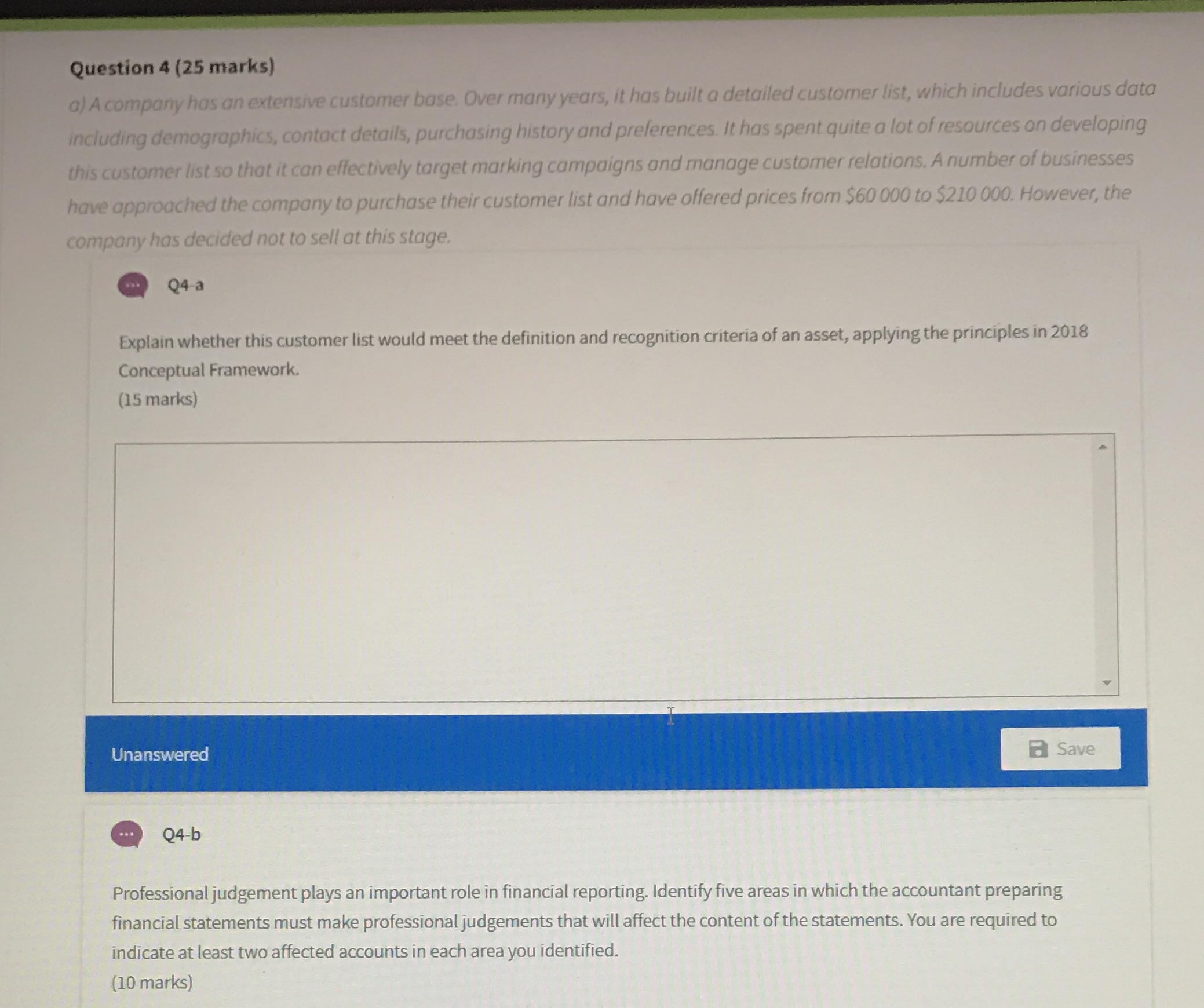 Please answer the following two questions. Please use your own words/paraphrase properly