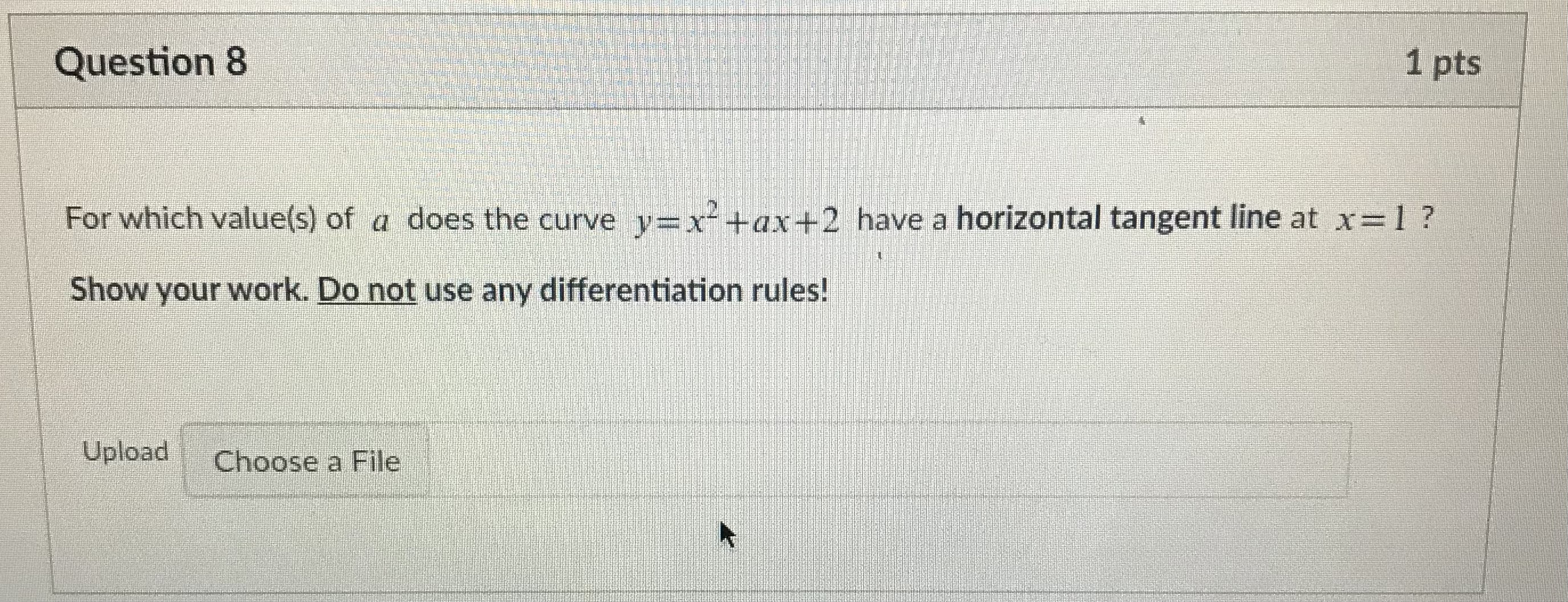 lim / ( - 1=b. O lim f(x)=b.Question 2 1 pts In