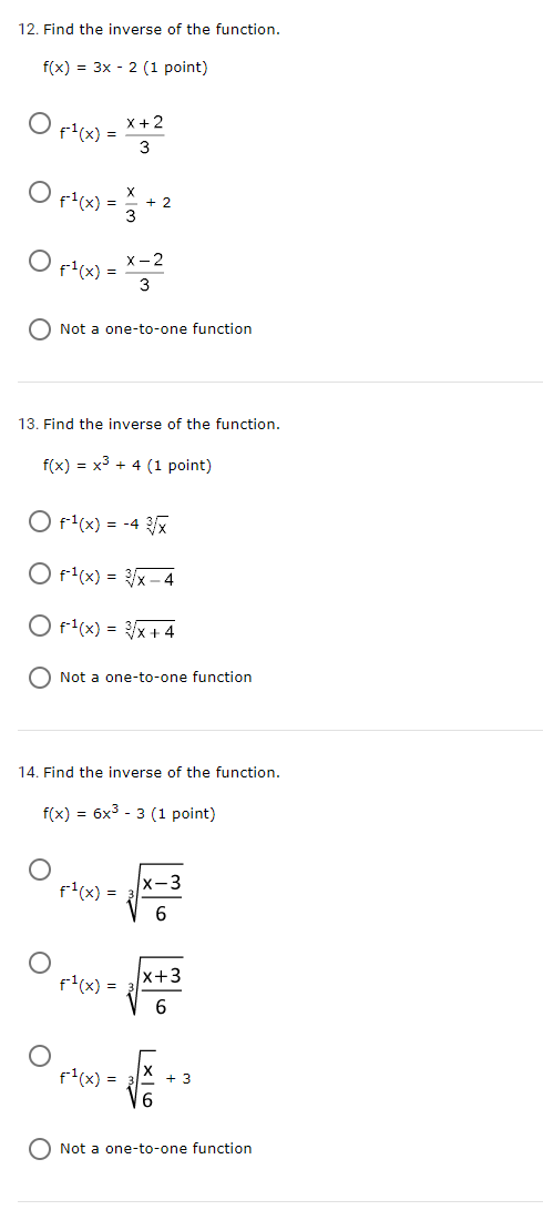 x b O 0 Increasing on x :> D; Decreasing on x