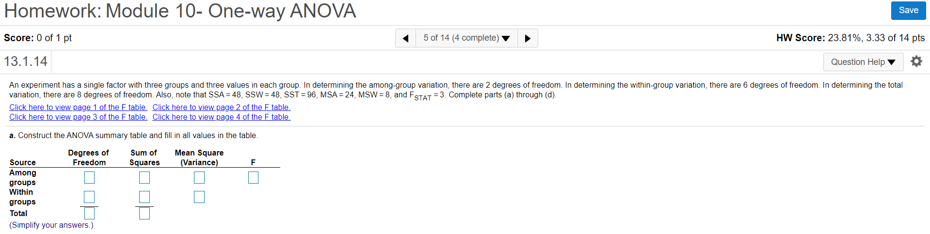  Please help me answer the following question Question 5 Cumulative Probabilities