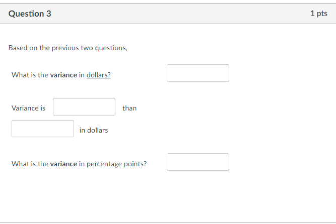 $12.5 Wings Column Totals 1300 $9,500 $21,000Question 2 1 pts Food opening