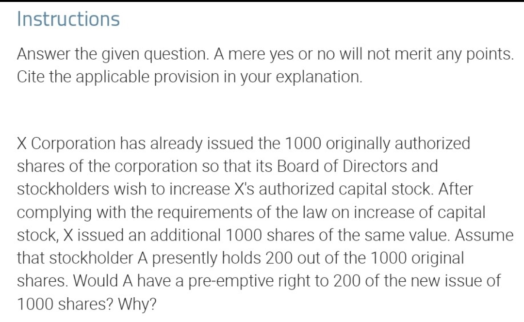 Instructions Answer the given question. A mere yes or no will