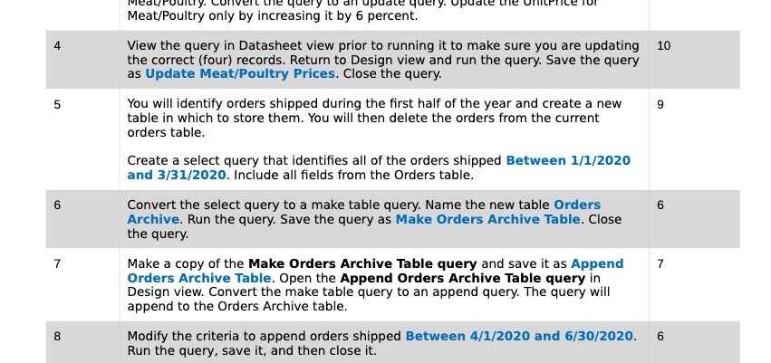 Meat/Poultry only by increasing it by 6 percent. 4 View the query