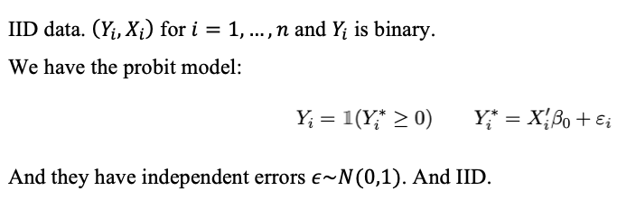 IID data. (Yu, Xi) for i = 1, ..., n and