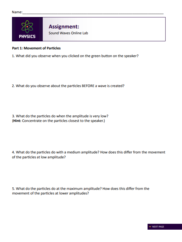 left. Observe what happens when you click on the green button on