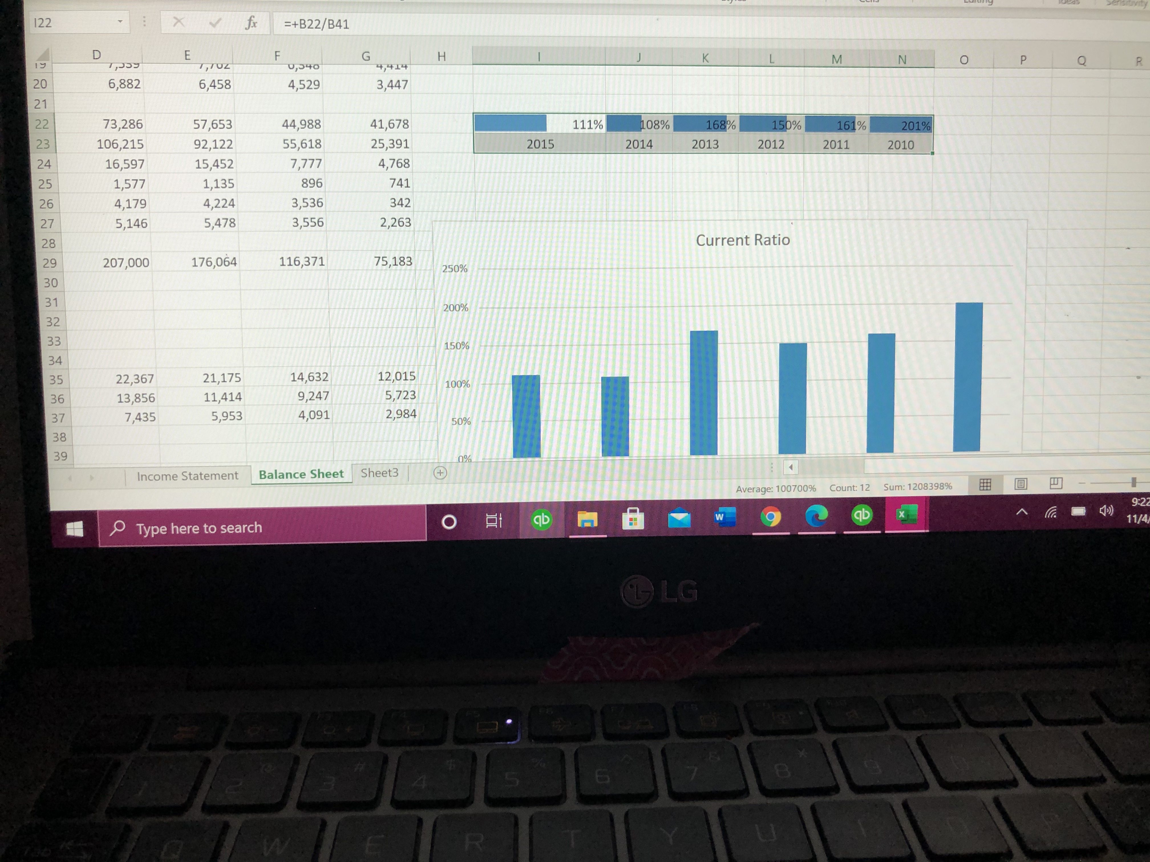 companies in their industry or industry averages.Using the calculations andinformation you prepared