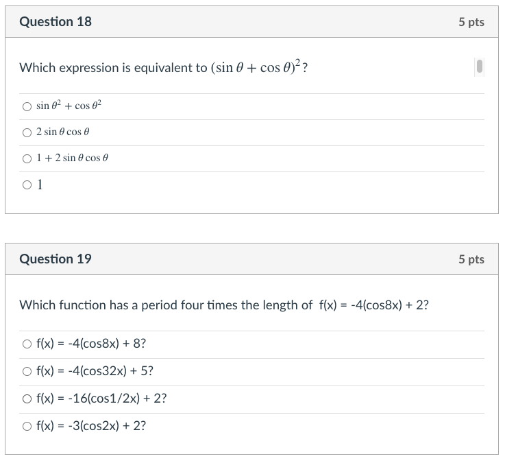 credit. csc2 (z) cos? (x) = csc2 (2) - 1 Edit View