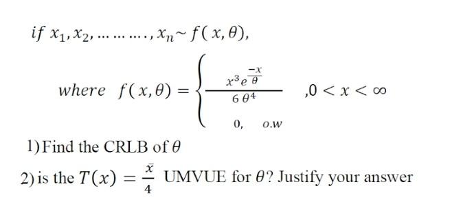  if X 1 , X2 , ... . ., Xn~ f(