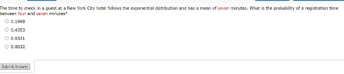 please answer correctly The time to check in a guest at a